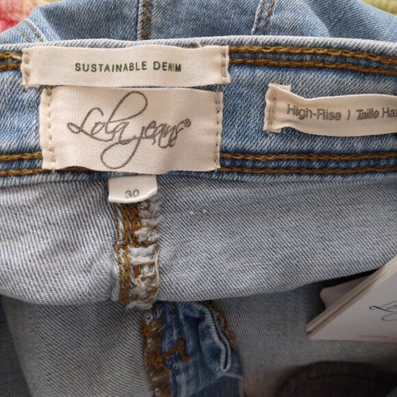 Lola Jeans | NWT Lindsey High Rise Denim Capri | Size 30 - Picture 7 of 11